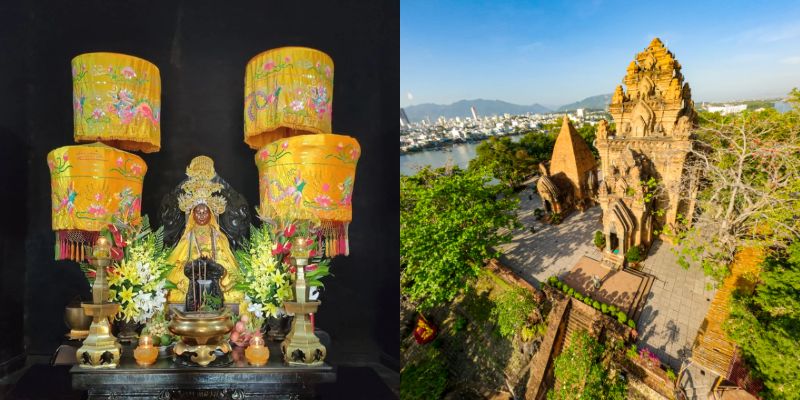 Nữ thần Thiên Y A Na cùng truyền thuyết Tháp Bà Ponagar