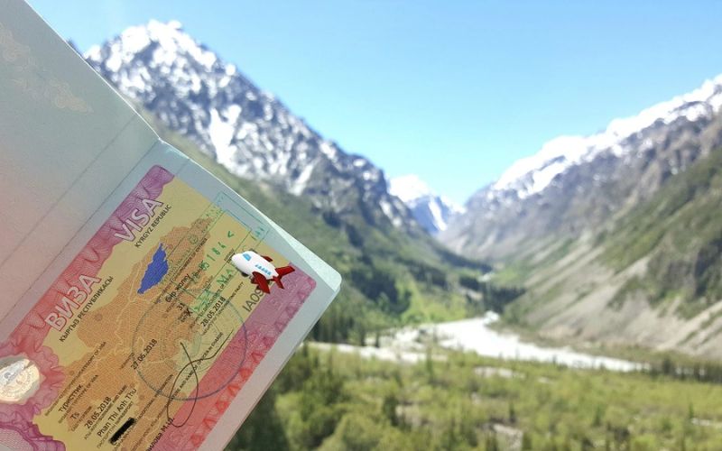 Visa dán Kyrgyzstan có thời gian lưu trú dài