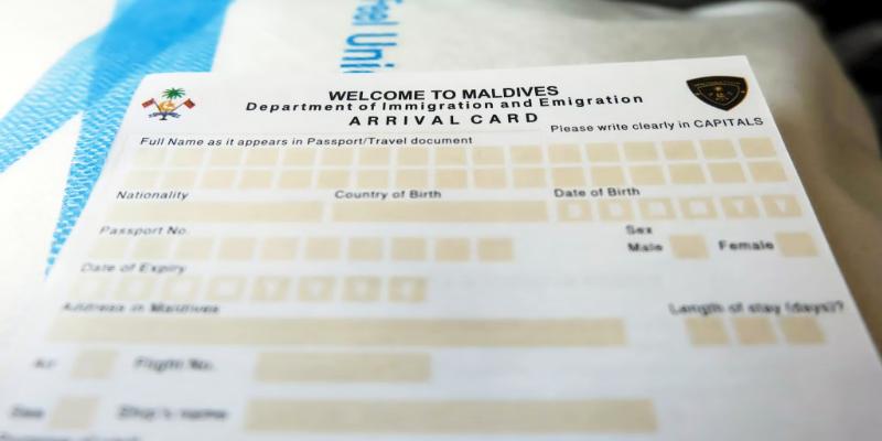 Làm theo các bước để nhận visa Maldives