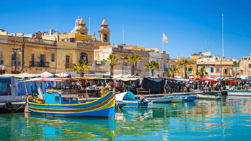 Visa loại A cho phép bạn quá cảnh tại Malta trong vòng 24h
