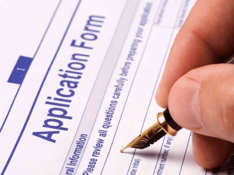 Đơn xin visa là giấy tờ bắt buộc phải có trong hồ sơ