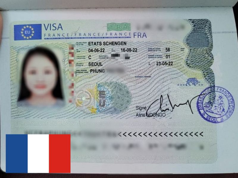 Visa Pháp là giấy thông hành do cơ quan lãnh sự Pháp cấp