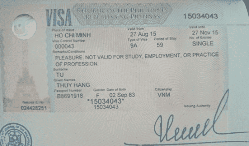 Người Việt được hưởng nhiều ưu đãi trong chính sách xin visa Philippines