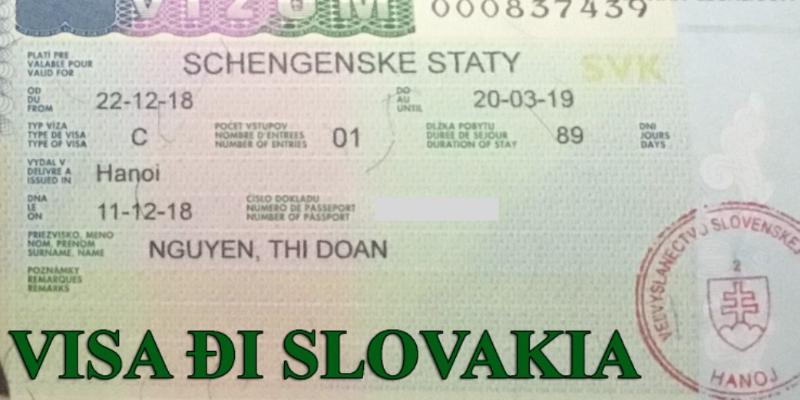 Có 3 loại visa Slovakia