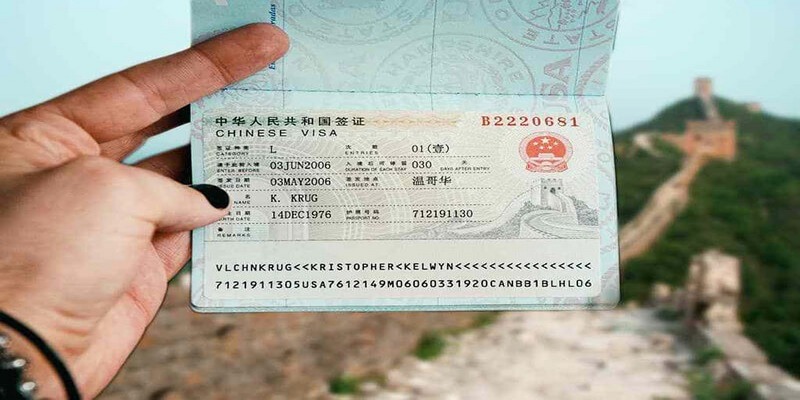 Sở hữu visa Trung Quốc để nhập cảnh