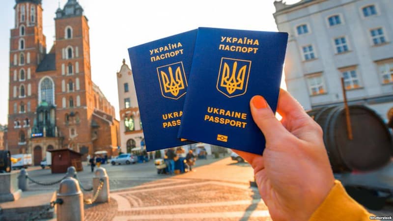 Visa thị thực ngắn hạn Ukraine lưu trú tối đa 90 ngày