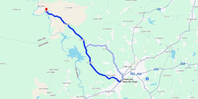 Hướng dẫn lộ trình di chuyển để có chuyến đi nhanh chóng